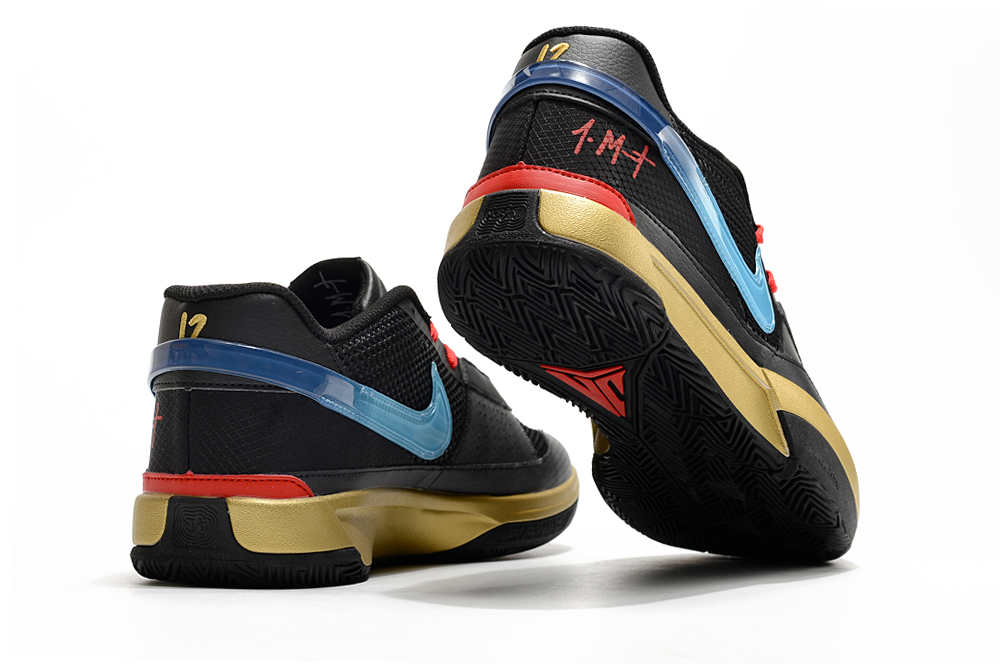 Nike Ja 1 kids Black Red Gold